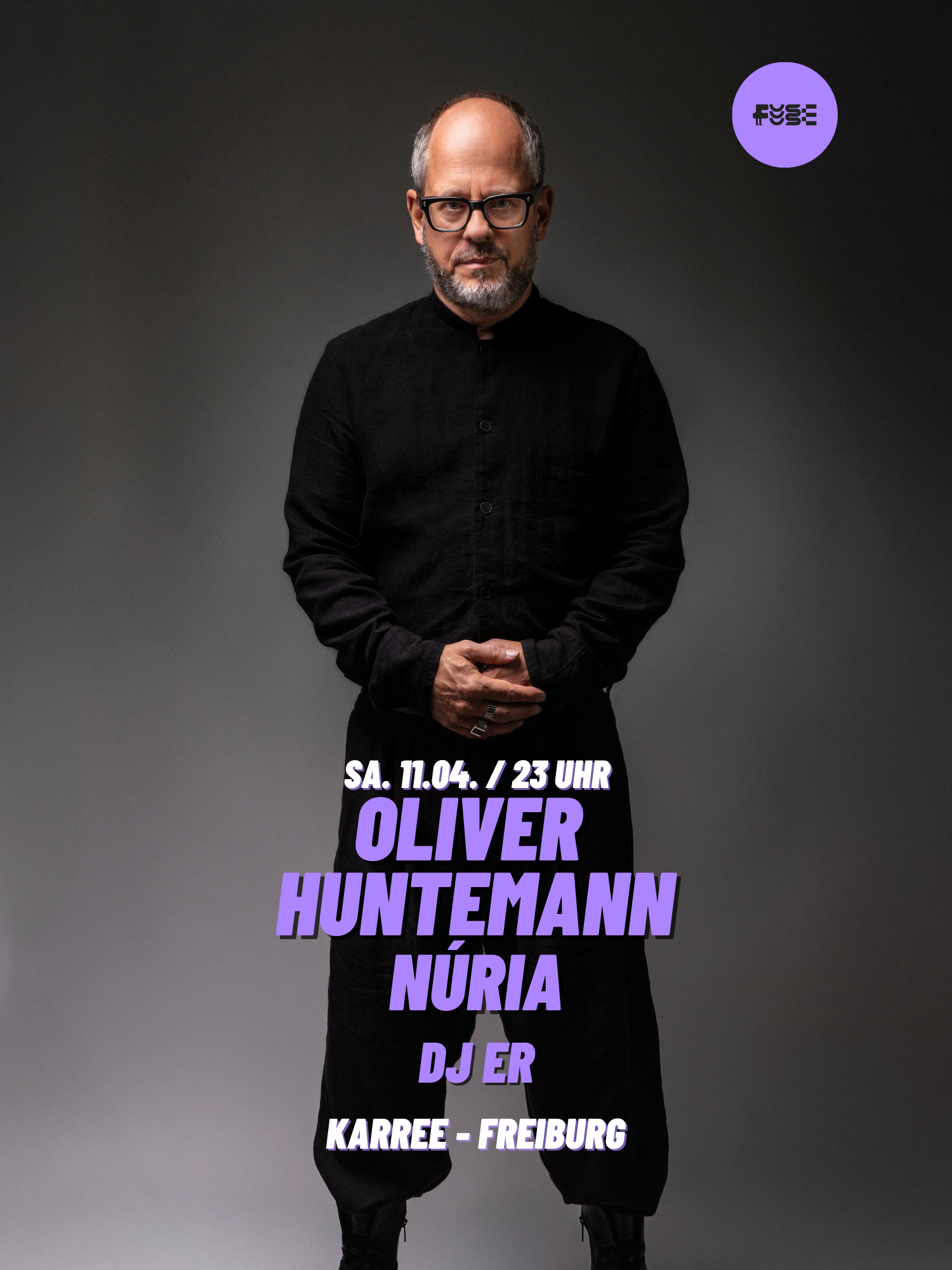 Veranstaltungsbild für FUSE Freiburg w./ OLIVER HUNTEMANN (Drumcode/Hamburg)